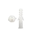 Various Sizes Bulk Plastic Expansion Nail Plugs For Drilling And Hammering