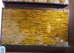 Yellow Tiger Eye Semi Precious Stone Slabs Gemstone With Luxury Appearance