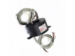 18Amp Hollow Shaft Through Hole Slip Ring 2 Circuit Transmitting Power / Special