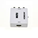 40g TV DVD VCR 640x480 60Hz HDMI To RCA Adapter