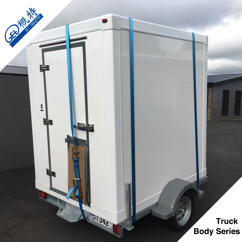 Max Payload 2T/Sqm 65mm FRP/PUR/FRP Side Walls for Overland Expedition Truck Camper Box