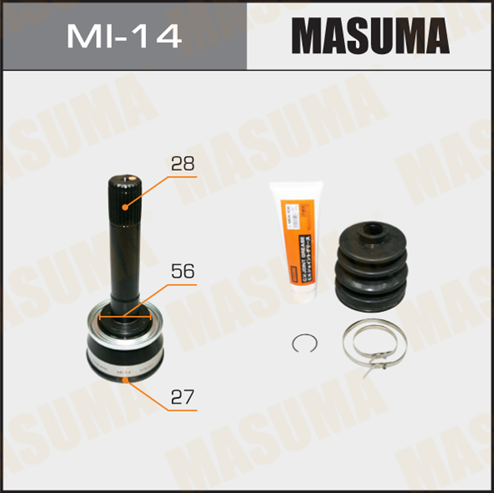 GRJ79L 1GRFE MB160653 MB620326 C.V. Joints for MITSUBISHI CHALLENGER K97WG Standard