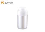 Sr2151b Airless Dispenser Bottles , Double Deck Airless Lotion Pump Bottles
