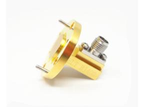 Quality WR22 BJ400 To 2.4mm Female Waveguide To Coax Adapter 32.9GHz~50GHz wholesale