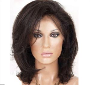 Quality Colored 100% Remy Lace Front Wigs Human Hair 12 Inch - 28 Inch Length wholesale
