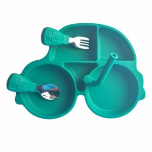 Quality Baby Feeding Silicone Spoon Set Customized Car Shape Bpa Free wholesale