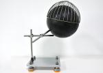 Wire Frame 200mm Dull Black Painted Wooden Sphere Device IEC 60335-2-23