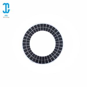 Quality Custom Ultra Thin Solar Panels Mono Round Glass Laminating Solar Cells 5.5W wholesale