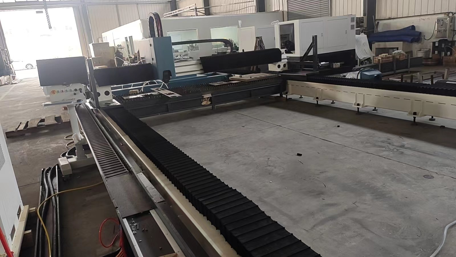 Gantry Laser Cutting Machine The Perfect Combination Of Cypcut Software And Precise Fiber Laser Technology