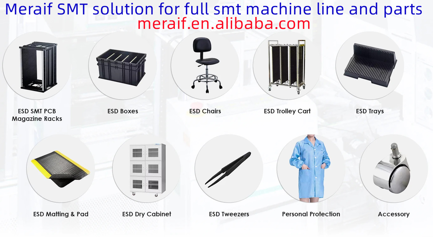 Meraif SMT machine parts Samsung Hanwha feeder SME feeder electric feeder 8mm for hanwha pick and place machine