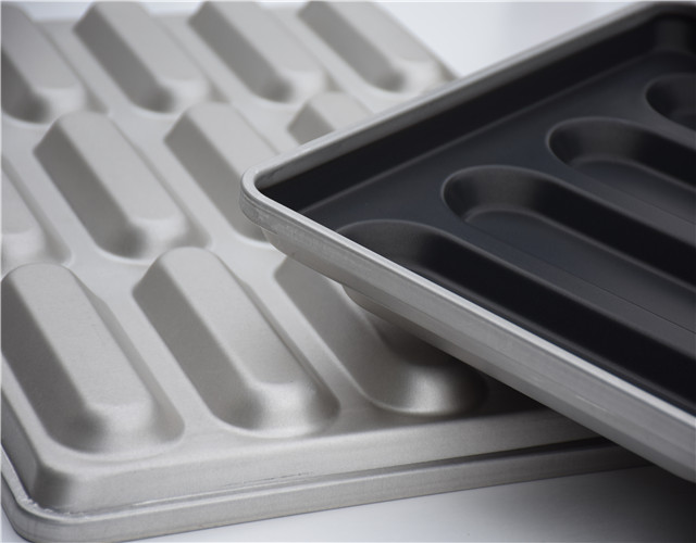 RK Bakeware China Foodservice NSF Nonstick Hot Dog Tray Glazed Oven Baking Tray