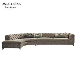 Quality American Style Tufted Living Room Sectional Sofa 3 Piece For Home wholesale