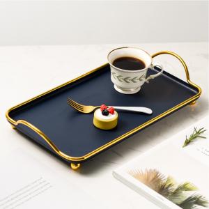 Quality Black Rustproof 7mm Thickness Metal Jewelry Tray wholesale
