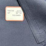 21S Polyester Cotton Plain Weave T90/C10 88*64 Dyed Garment Fabric