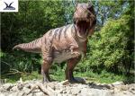 Attractive Animatronic Jurassic Dinosaur Garden Ornaments Mouth Movement With