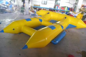 Quality Customize Inflatable Flying Fish Boat for 4 Rides Ocean Adventure Sport wholesale