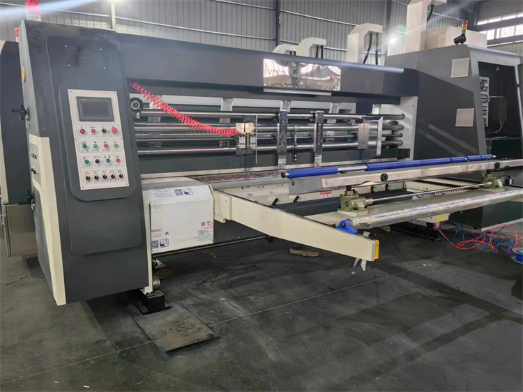 5500 KG Automatic Flexo Printer Slotter Die Cutter Inline Folder Gluer Machine For Corrugated Box Machine Ffg Case Maker Machine