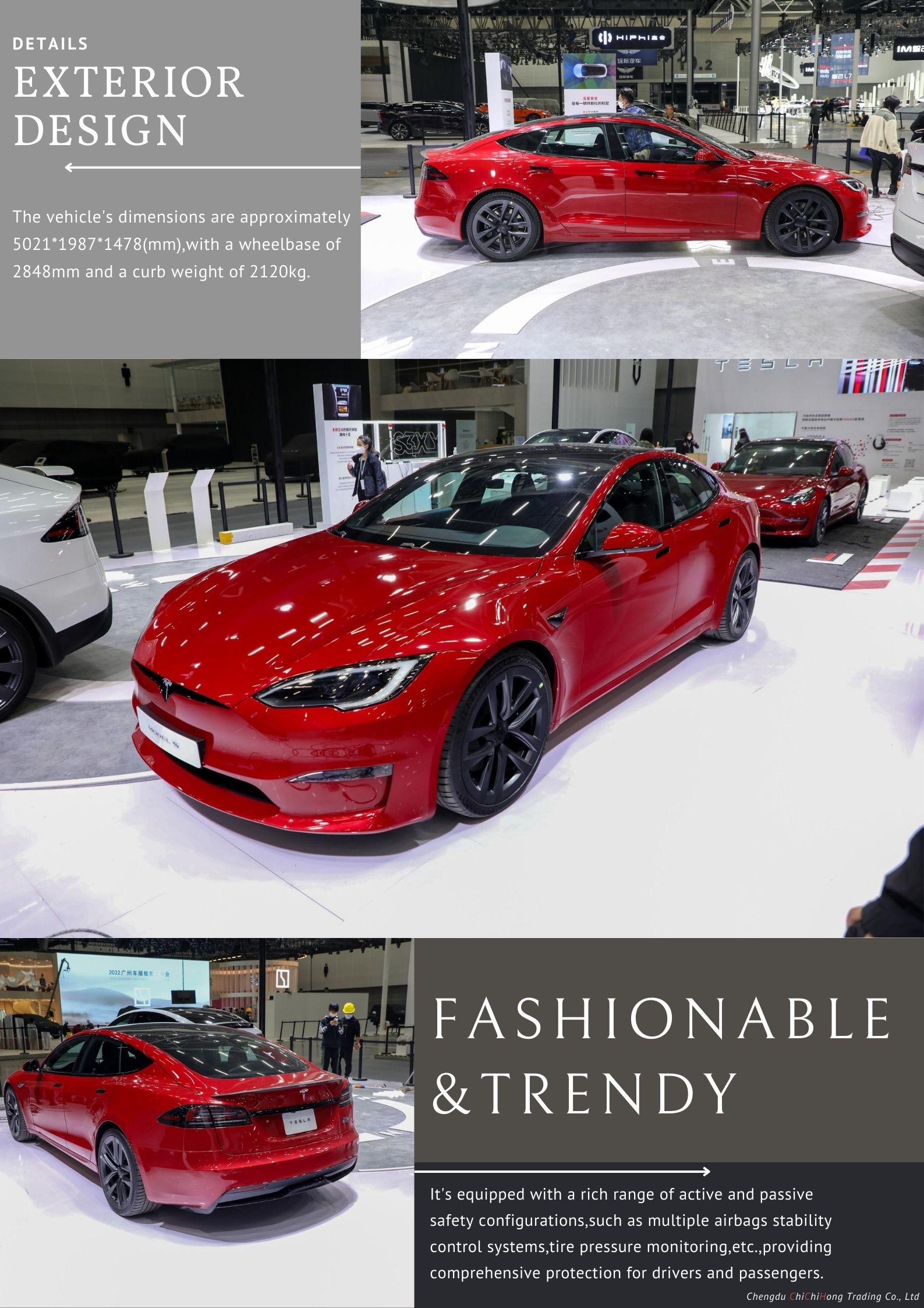 Deposit High Match hatchback 2023 Tesla Model S Electrical Vehicle Tesla Models of Made New Electric Vehicle EV used Car