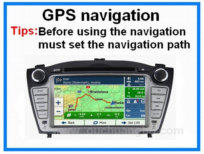 7 inch 2 din touch screen Hyundai IX35 car radio with bluetooth gps navigation OCB-8635