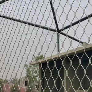 Quality Aisi 316 304 7 X 7 Ss Rope Mesh X Tend Cable Zoo Animal Aviary wholesale