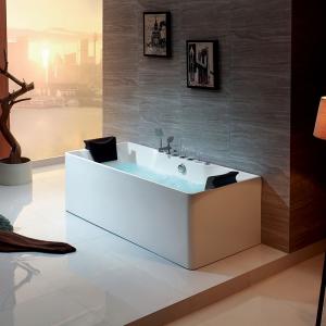 Quality Sanitary Grade Acrylic Massage Bathtub M1787 Alkali Free 3C Certificate wholesale
