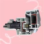 Custom UPVC Casement Window Easy Maintenance Inward / Outward Opening