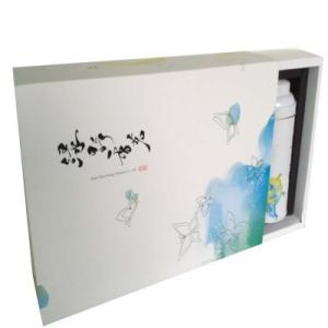 Quality luxury three bottle tea packaging drawer box flat color paper tea gift box wholesale