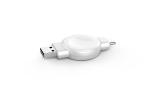 6mm Transmission White Portable Watch Wireless Charger 3 In 1 Samsung/Apple