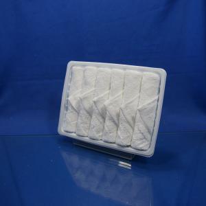 Quality Square Bleached Airline Satin Viscose Towel wholesale
