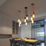 Spider chandelier designer Nordic Kitchen Bedroom Dining Room Restaurant E27