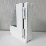 GKBM 72 UPVC Extrusion Profiles Casement Window Three Seal
