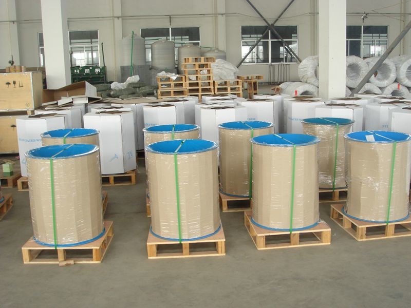 Various size 0.70-2.00mm Nylon coated wire for twin wire & single loop wire