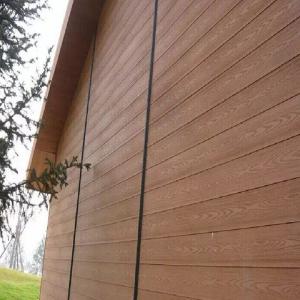 Quality Exterior WPC Wall Cladding UV Resistant Synthetic Wood Wall Panels CE wholesale