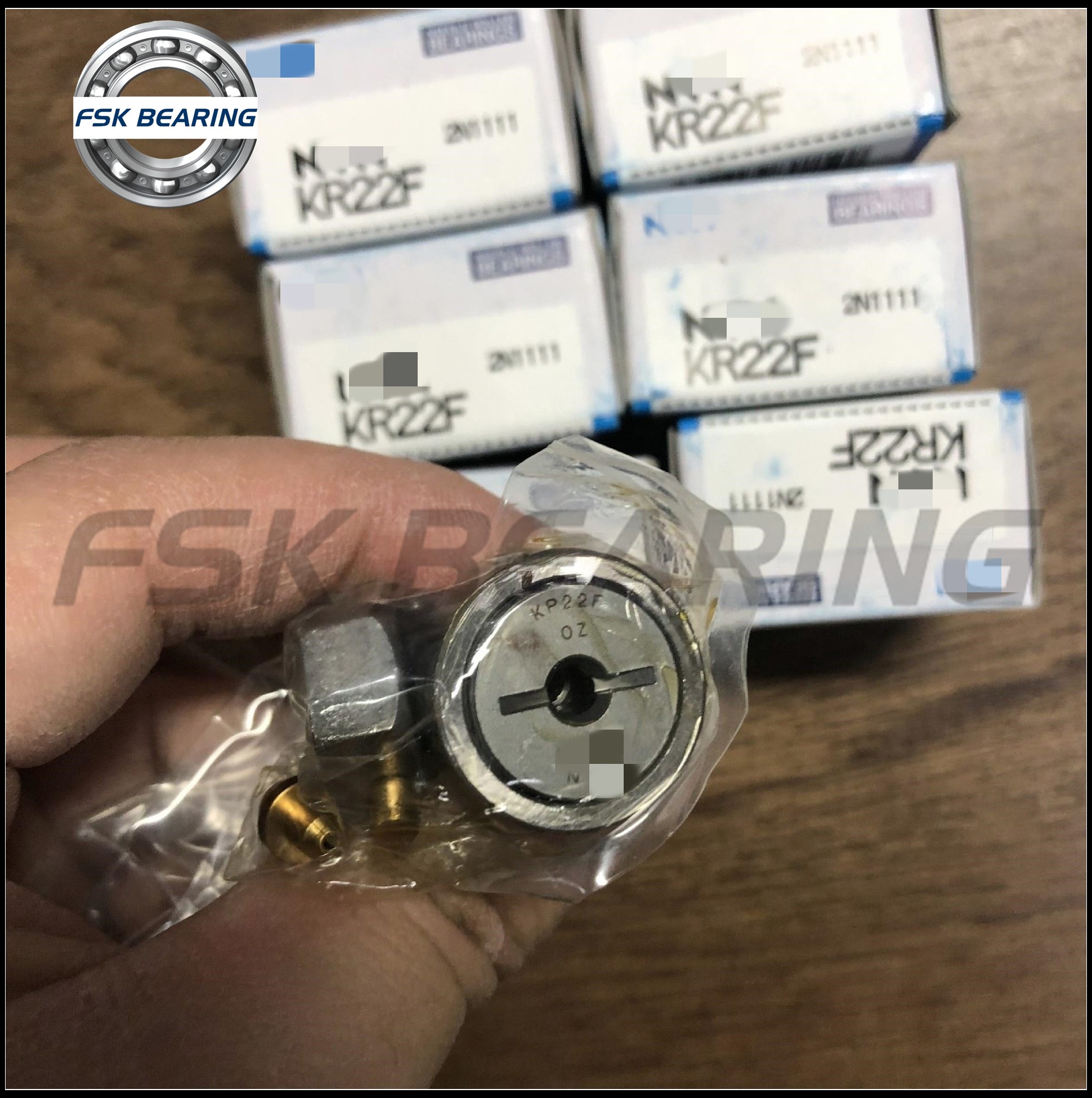 Gcr15 Chrome Steel KRX20.5X34X46-3PX1 Needle Roller Bearing Cam Follower Durable