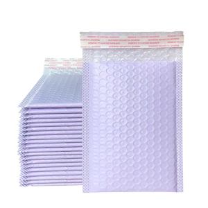 Quality Self Sealing Purple Large Bubble Poly Mailers Thickness 140g wholesale