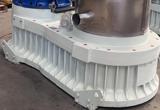 Gearbox of pellet mill
