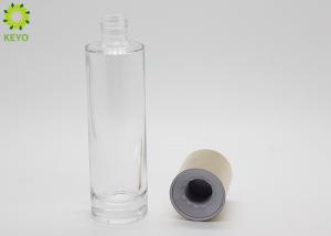 Quality 100ML Moisturizing Lotion Glass Bottle , Face Cream Glass Cosmetic Bottle wholesale