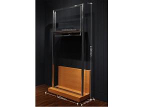 Quality Freestanding Metal Wall Mounted Display Racks 1200 * 470 * 2400 MM For Retail Shops wholesale
