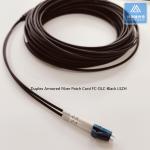 Duplex Armored Fiber Patch Cord DLC-DLC-20M 3.3mm Black LSZH Patch Lead