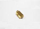 Quality MMCX RF Coaxial Connectors Low Reflection Broadband Gold Plated 50Ω RoHs Approval wholesale