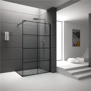 Quality Explosion Proof Texture Shower Glass For Bathtub Free Standing wholesale