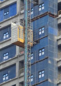 Quality Helical Gearbox Builders Construction Passenger And Material Hoist 450M wholesale