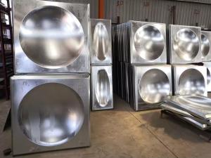 Quality 304/201/316 Stainless Steel Sectional Water Tank Water Storage Tank Customized wholesale
