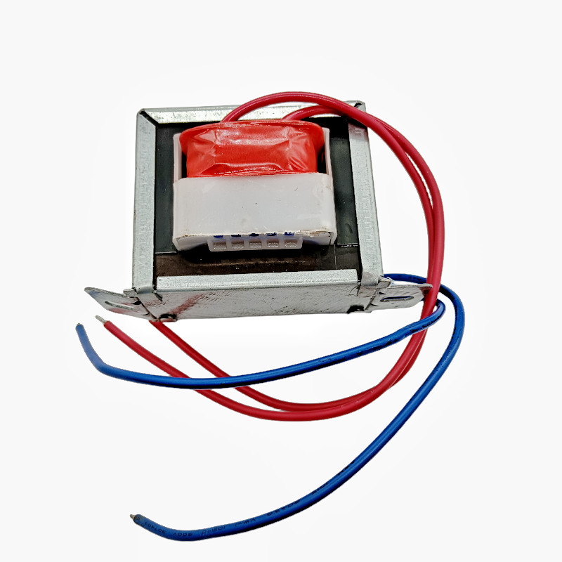 Customized Single And Double Groups EI48 Low Frequency Power Transformer 10W 220V To 18V
