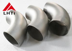 Quality Titanium Short Radius Elbow Pipe Fitting Gr1 Gr2 45 90 180 Degree Forged Type wholesale