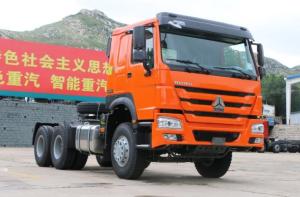 Quality Red HOWO Prime Mover Truck 371HP / 336HP ZZ4257N3241 LHD For Transport wholesale
