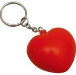 star heart pencil tire pu Stress keyring customed logo