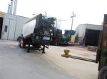 2 Axle Bulk Cement Tanker Semi Trailer 45 Cubic Meters
