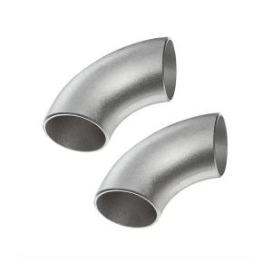 China Bright Mirror 304 Pipe Fittings SS Steel Tubing Elbows on sale