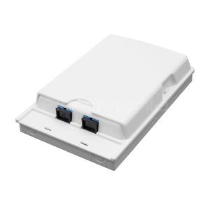 Quality 2 Port Fiber Termination Box Wall Mounted Fiber Access Terminal Box For Indoor / Outdoor wholesale
